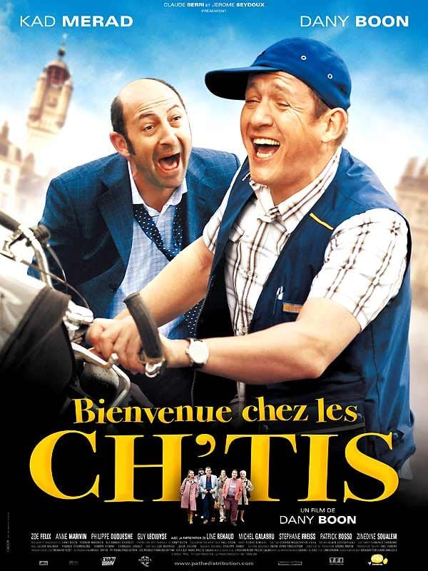 Affiche du film Bienvenue chez les Ch'tis