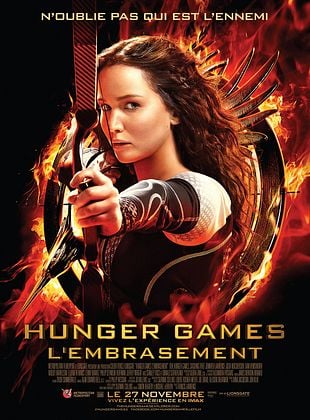 Affiche du film Hunger Games : L'embrasement